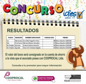 Lee más sobre el artículo Resultado concurso ICFES Saber 11