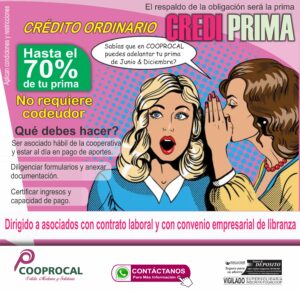 Lee más sobre el artículo CREDI PRIMA – Nueva línea de crédito