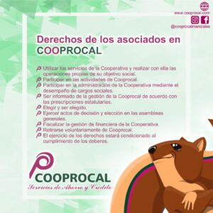 Lee más sobre el artículo DERECHOS Y DEBERES ASOCIADOS COOPROCAL