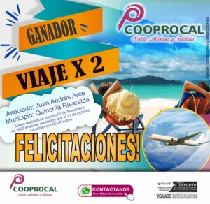 Lee más sobre el artículo Ganador SORTEO DE VIAJE – CDAT ✨✈