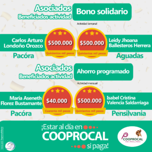 Lee más sobre el artículo Resultados BONO SOLIDARIO y AHORRO PROGRAMADO – 10 de febrero