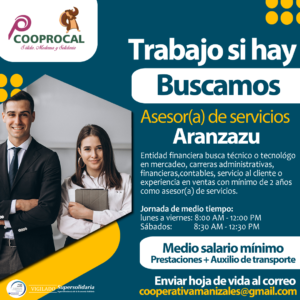 Lee más sobre el artículo ARANZAZU – Buscamos promot@r de servicios