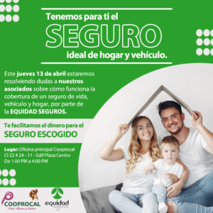 Lee más sobre el artículo ¿YA TIENES UN SEGURO DE VIDA, DE VEHÍCULO O DE HOGAR?