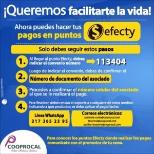 Lee más sobre el artículo Ahora puedes pagar por EFECTY 💲