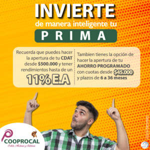 Lee más sobre el artículo INVIERTE TU PRIMA ✅