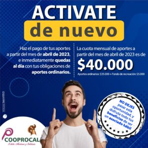 Lee más sobre el artículo ¡ACTÍVATE AHORA MISMO ✅!