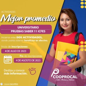 Lee más sobre el artículo ¡Actividades de Mejor Promedio Universitario y Mejor Promedio ICFES Pruebas Saber 11!. 📚
