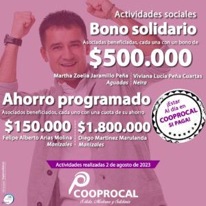 Lee más sobre el artículo Resultados BONO SOLIDARIO y AHORRO PROGRAMADO – 2 DE AGOSTO