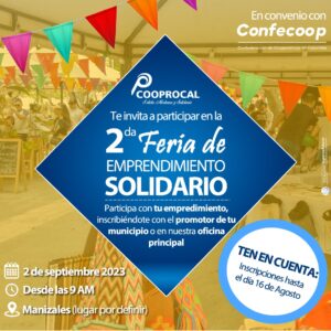 Lee más sobre el artículo ¡FERIA EMPRESARIAL DE EMPRENDIMIENTO SOLIDARIO! 🚀