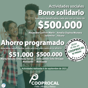 Lee más sobre el artículo Resultados BONO SOLIDARIO y AHORRO PROGRAMADO – 6 DE SEPTIEMBRE