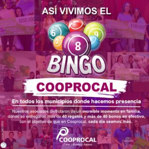 Lee más sobre el artículo ¡ASÍ VIVIMOS LOS BINGOS EN COOPROCAL!