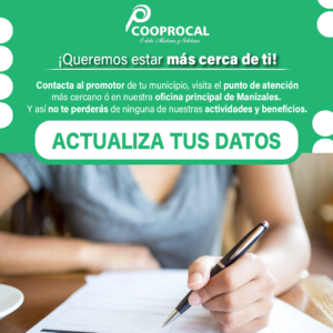Lee más sobre el artículo Actualiza tus datos para que estés informado de todas nuestras noticias ✅.