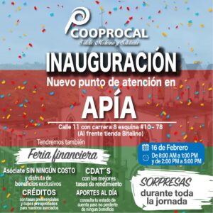Lee más sobre el artículo ¡GRAN INAUGURACIÓN DE NUESTRO NUEVO PUNTO DE ATENCIÓN EN APÍA! 🚀