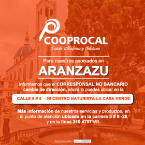 Lee más sobre el artículo Corresponsal No Bancario CNB ARANAZAZU para seguir ofreciendo la mejor atención a todos nuestros asociados.🐿️