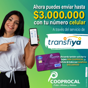 Lee más sobre el artículo A través de la opción TransfiYa de la App Red Coopcentral puedes realizar transacciones entre cuentas de billeteras digitales de manera fácil, rápida y segura. ✅.
