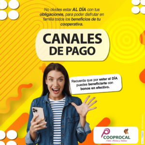 Lee más sobre el artículo ✅ Recuerda que al estar con tus créditos sin mora, y estando al día en las demás obligaciones con la cooperativa, podrás gozar de los beneficios exclusivos que te ofrece Cooprocal.