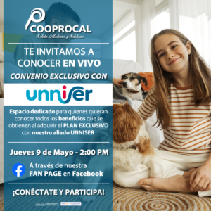 Lee más sobre el artículo 🤝 A tod@s nuestr@s ASOCIAD@S Hacemos extensiva la invitación para que conozcas los beneficios del CONVENIO EXCLUSIVO CON UNNISER 😎.