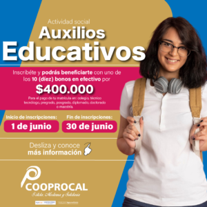 Lee más sobre el artículo ¡Inician las actividades sociales de AUXILIOS EDUCATIVOS!. 📚✏📄👓✌