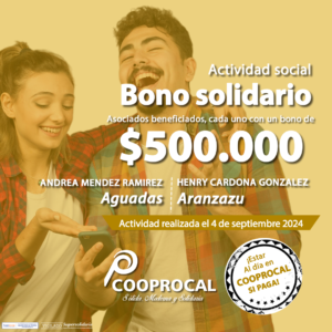 Lee más sobre el artículo Felicidades a nuestras asociadas beneficiadas en las actividades sociales del BONO SOLIDARIO del día 4 de septiembre.