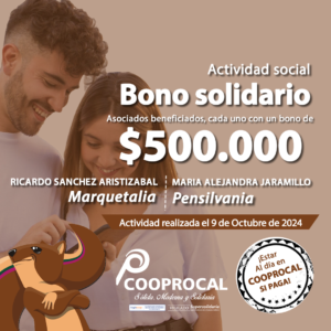 Lee más sobre el artículo Felicidades a nuestras asociadas beneficiadas en las actividades sociales del BONO SOLIDARIO del día 9 de Octubre.