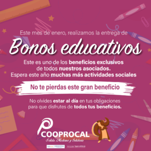 Lee más sobre el artículo ¡ENTREGA DE BONOS EDUCATIVOS 🥳!